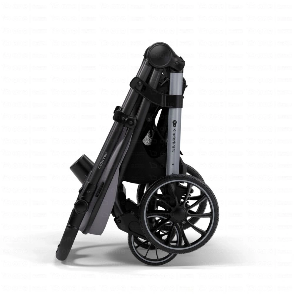 Poussette GRANDE 2 - Kinderkraft - gris