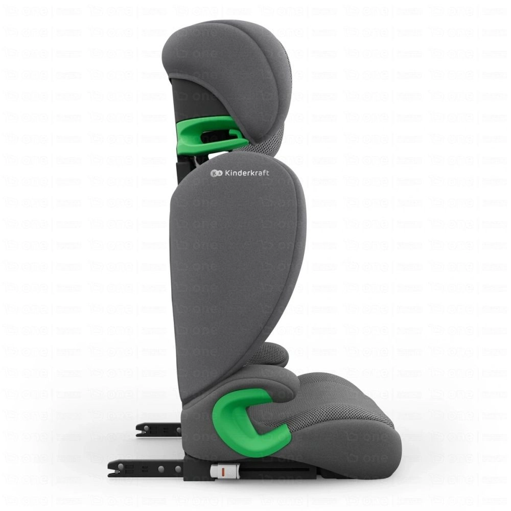 Siège auto JUNIOR FIX 2 PLUS I-Size - Kinderkraft - gris