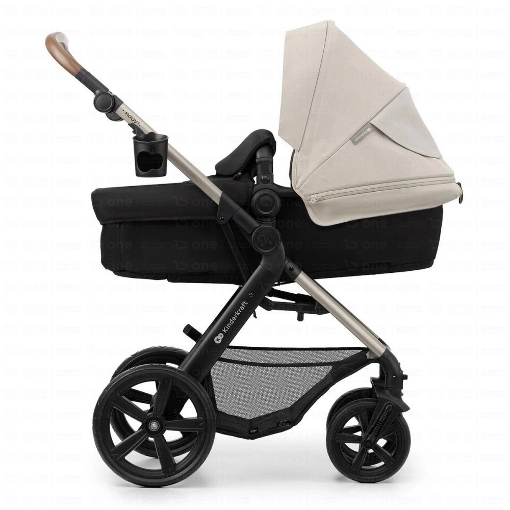 Poussette Trio MOOV 2  (rouse EVA) - Kinderkraft - gris