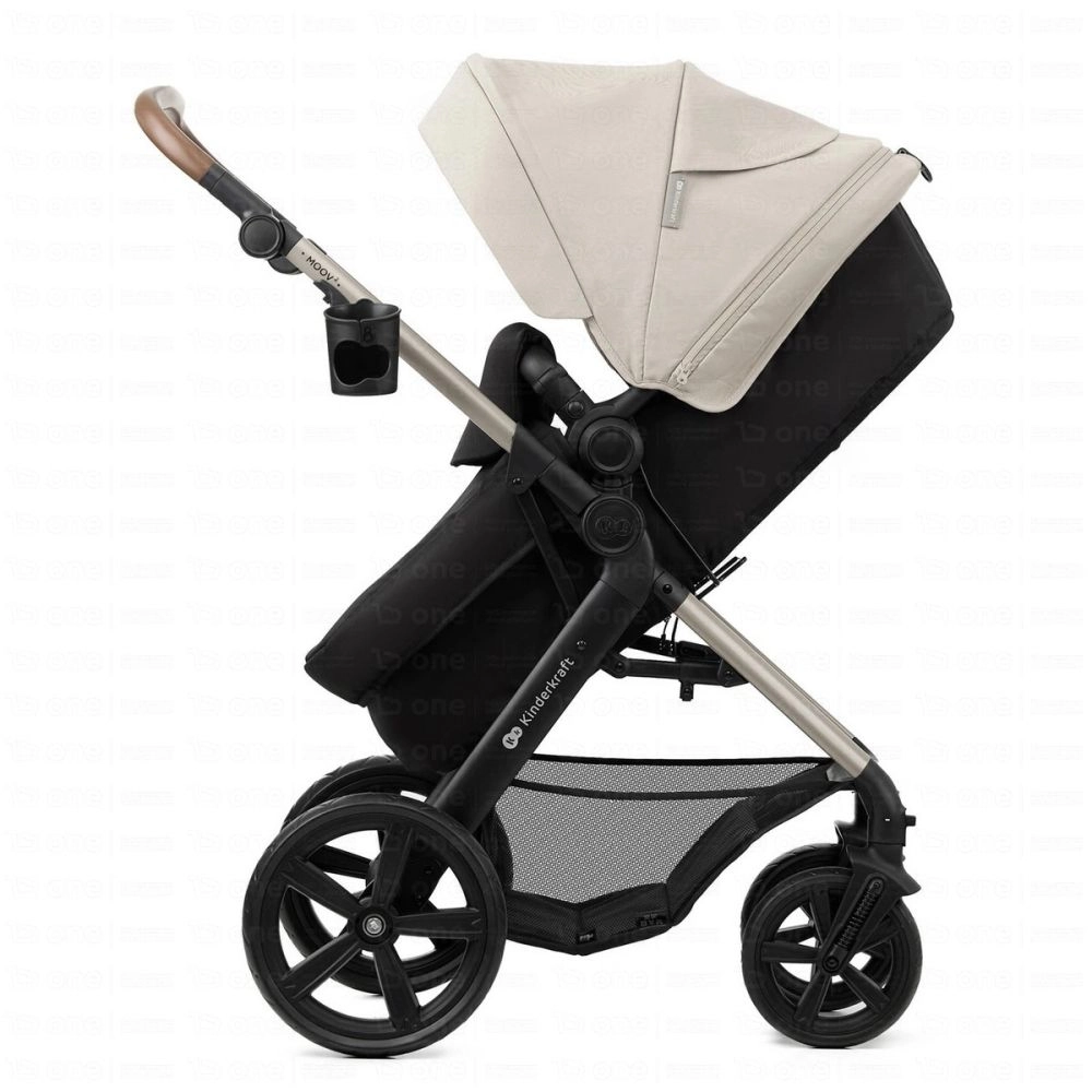 Poussette Trio MOOV 2  (rouse EVA) - Kinderkraft - gris