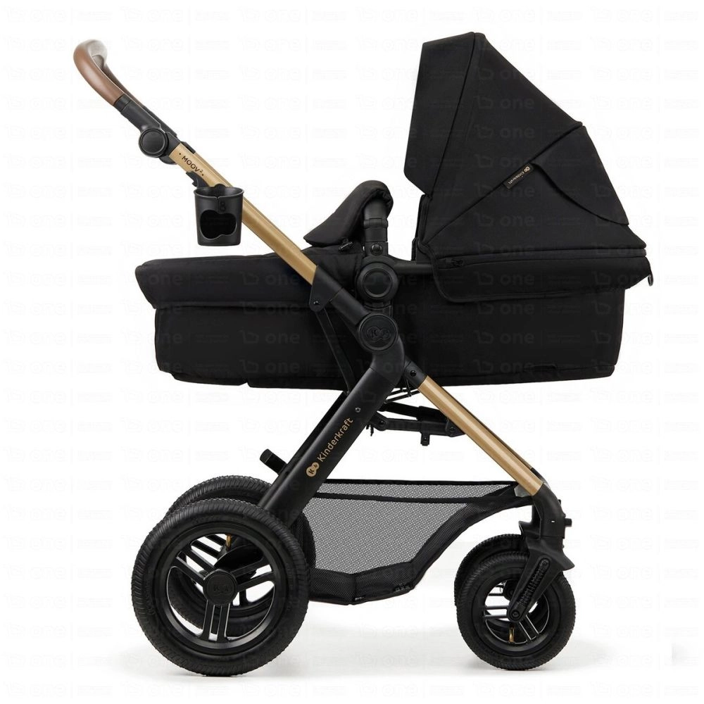 Poussette Trio MOOV 2 (roues AIR) - Kinderkraft - noir