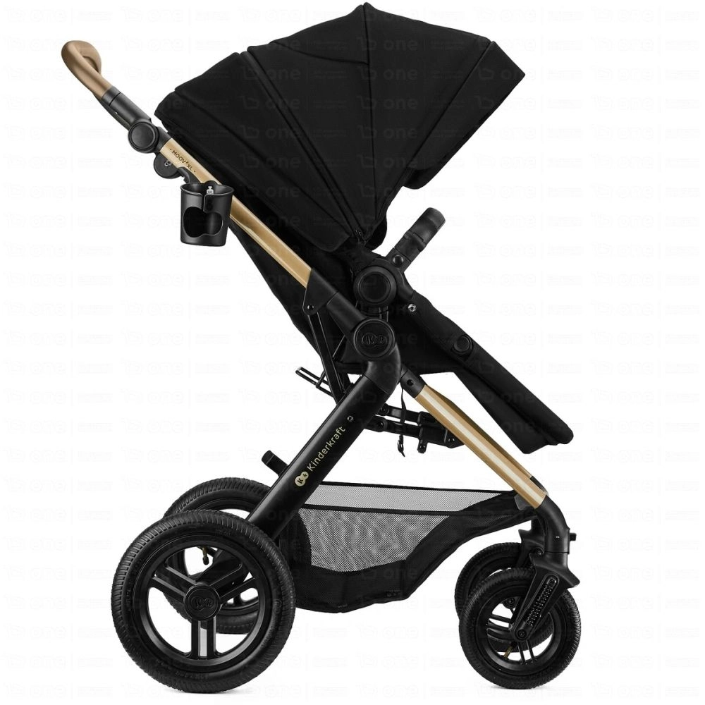 Poussette Trio MOOV 2 XL (roues AIR) - Kinderkraft - noir