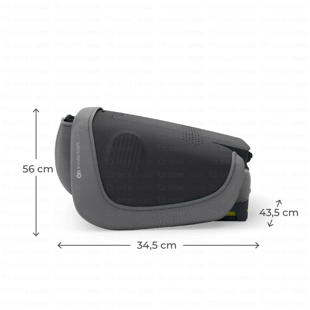 Siège auto UNITY 2 i-Size - Kinderkraft - gris