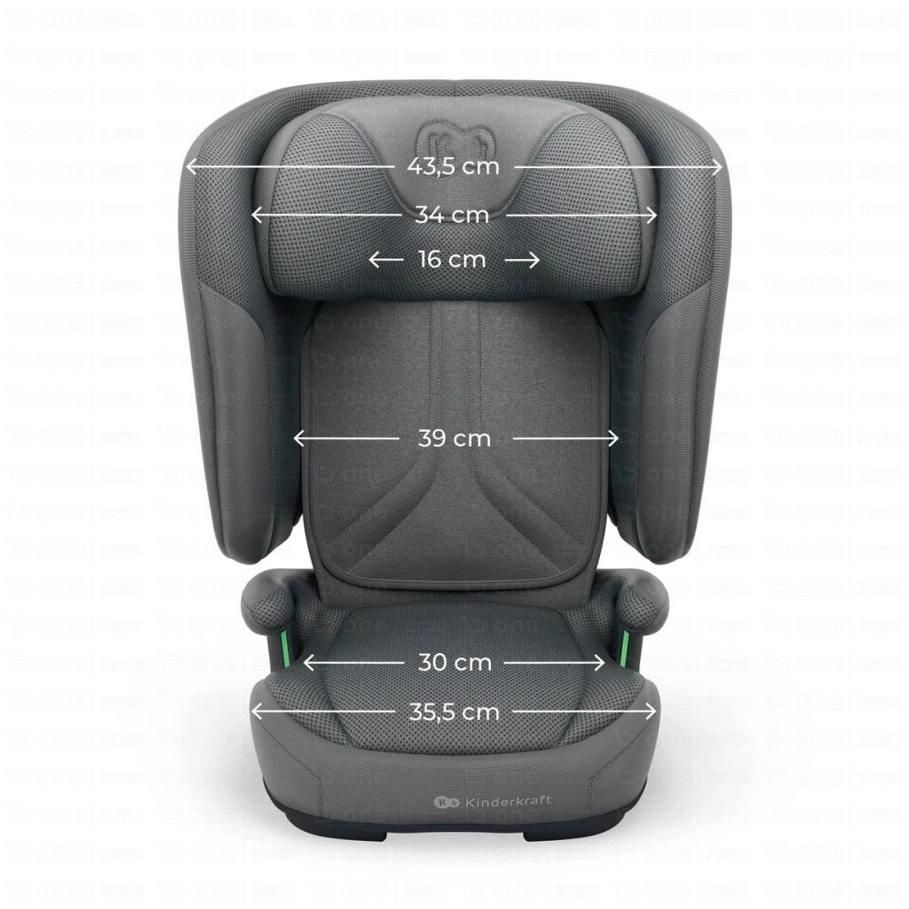 Siège auto UNITY 2 i-Size - Kinderkraft - gris