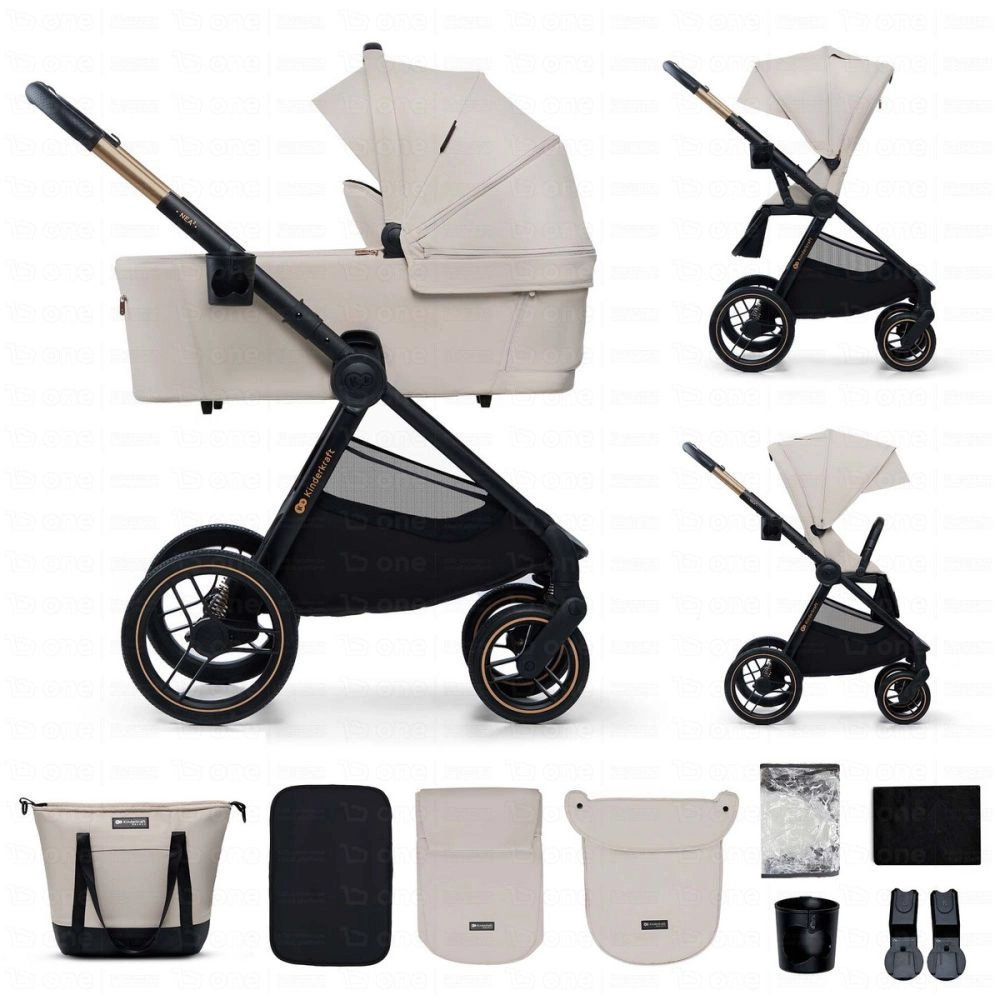 Poussette Duo NEA 2 - Kinderkraft - beige