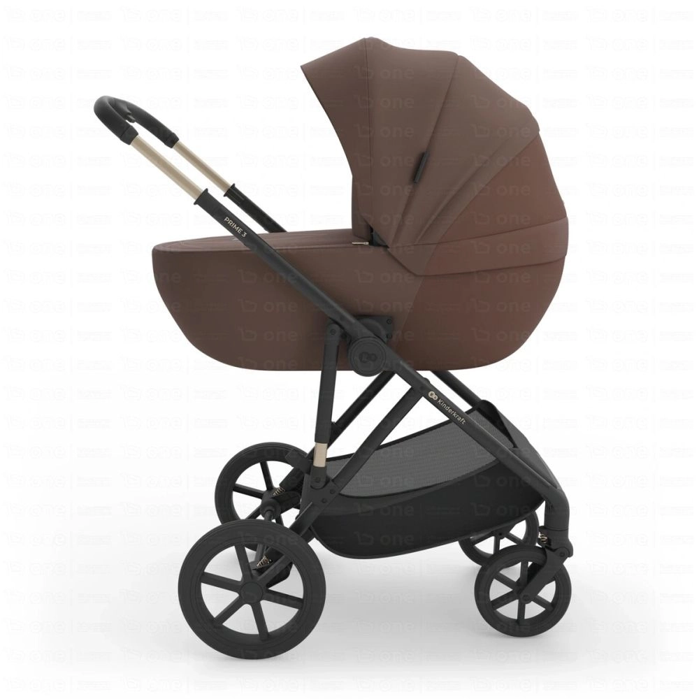 Poussette PRIME 3 3en1 - Kinderkraft - mocca