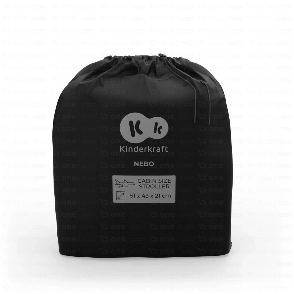 Poussette (cabine d'avion) NEBO - Kinderkraft - gris