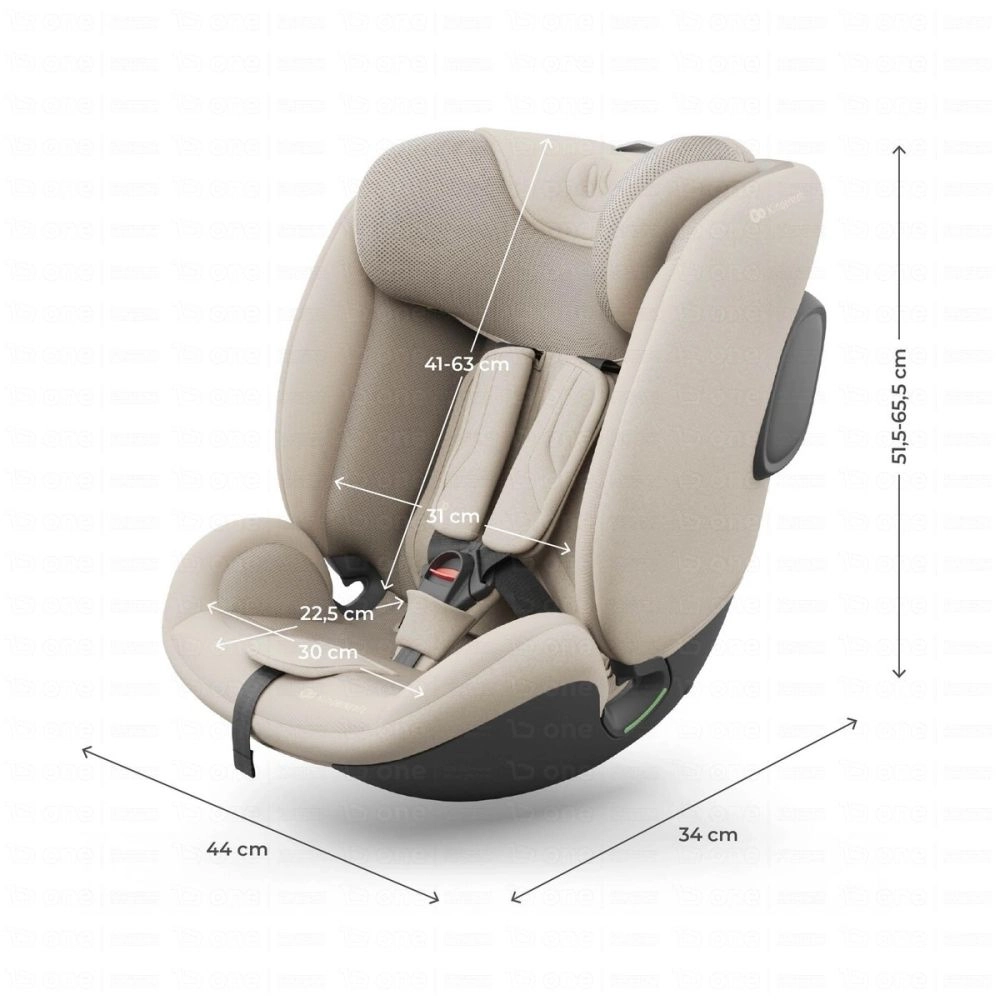 Siège auto I-FIX ENDURA SAFE (61-150 cm) - Kinderkraft - beige