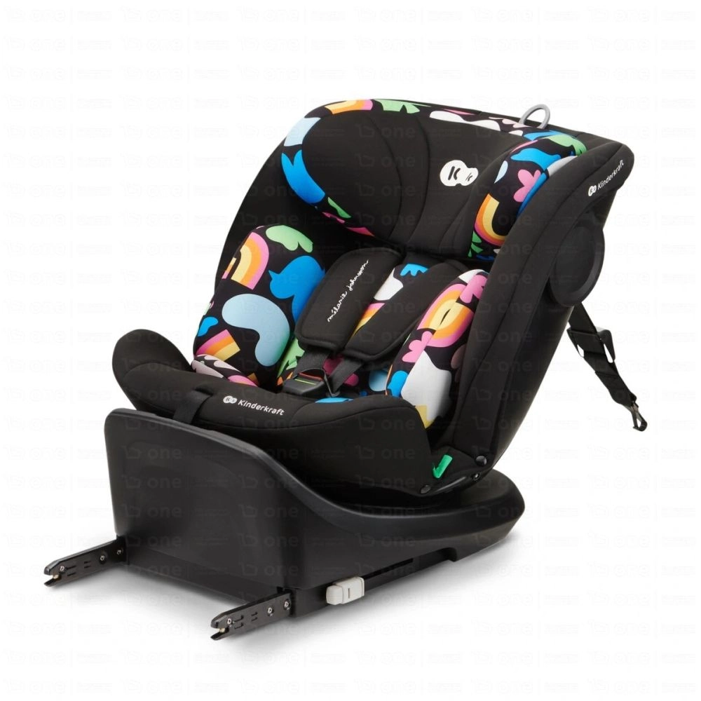 Siège auto I-GROW i-Size (40-150cm) x Happy shapes - Kinderkraft - multicolore