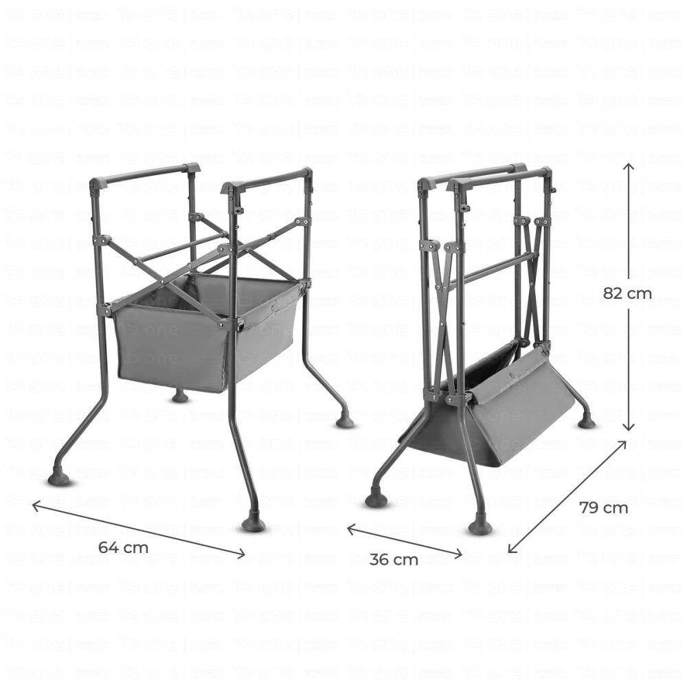 Baignoire pour bébé BUBBLY - Kinderkraft - gris