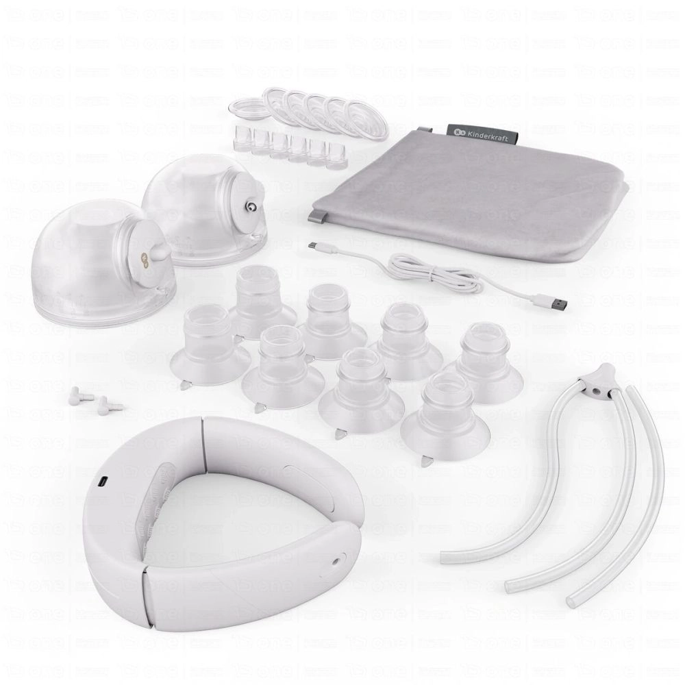 Double tire-lait mains libres GentleNest - Kinderkraft - multicolore