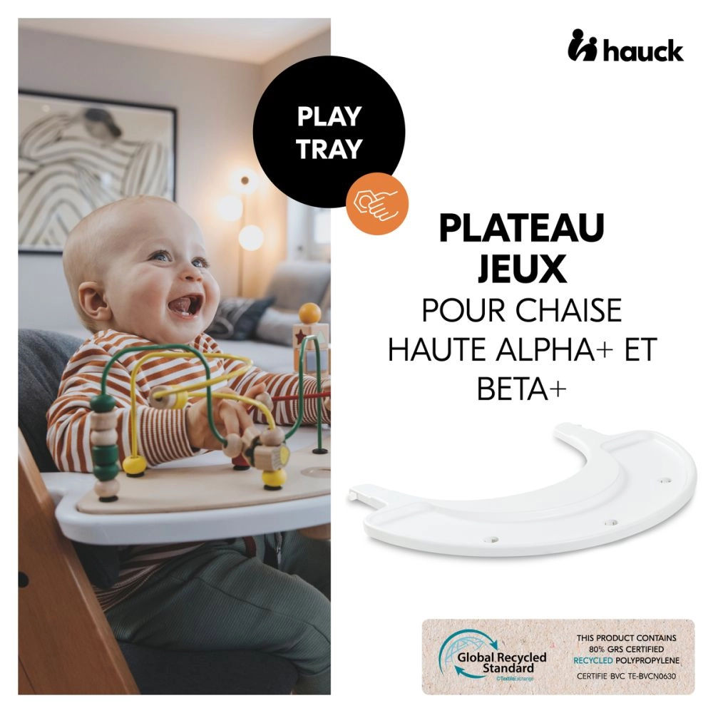 Jouets Alpha Play Tray  White - White