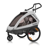 Remorque vélo Cama - Lionelo - Stone