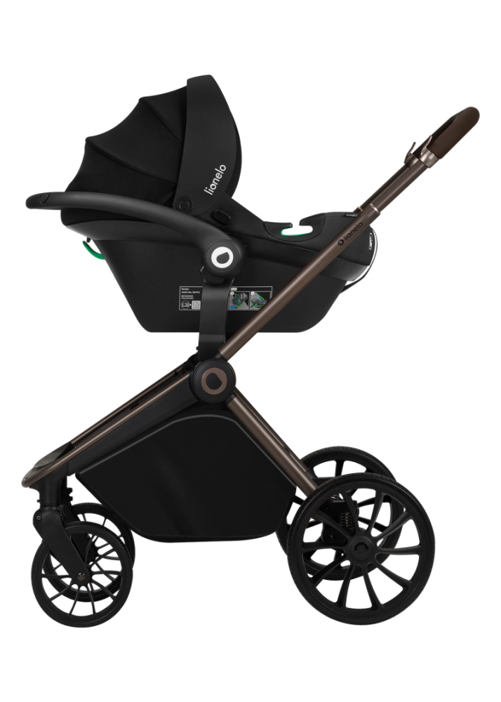 Poussette multifonction Mika Plus - Lionelo - Black Onyx