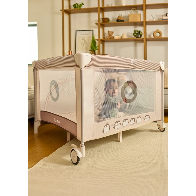 Parc bébé Bonnie - Lionelo - Stone