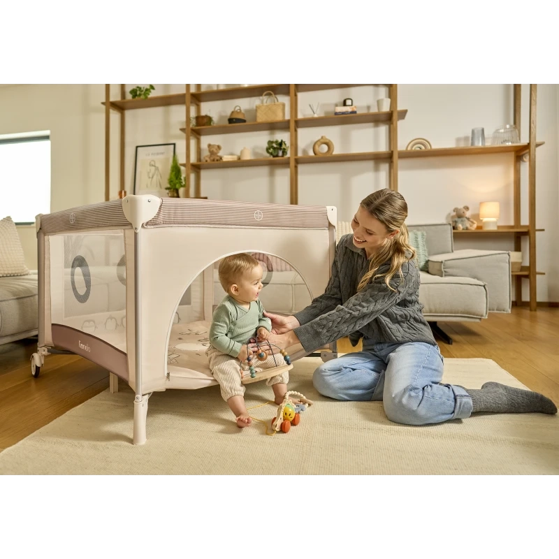 Parc bébé Bonnie - Lionelo - Stone