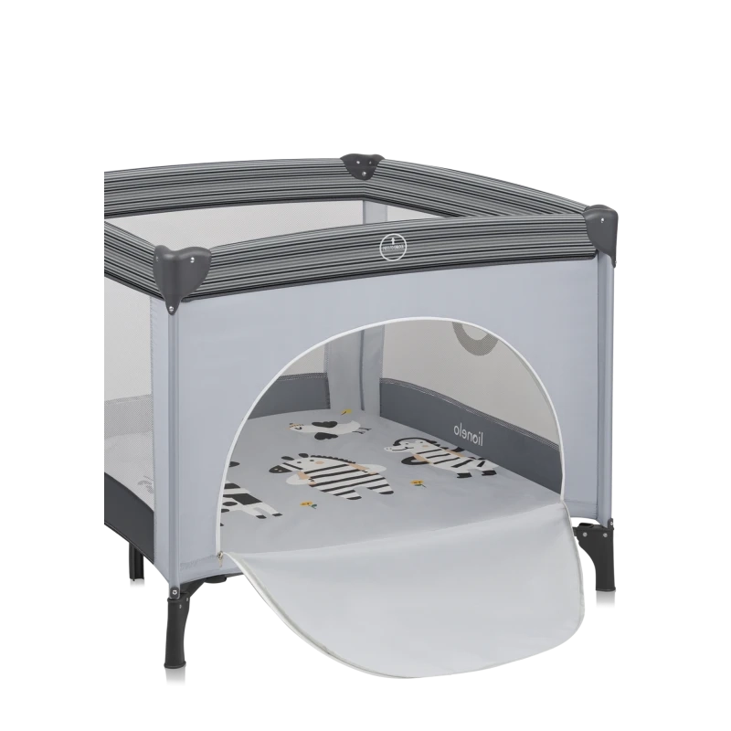 Parc bébé Bonnie - Lionelo - Stone