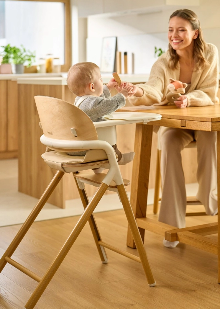 Chaise haute Celia - Lionelo - Black