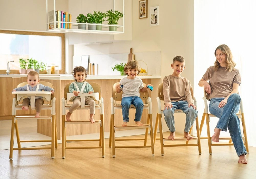 Chaise haute Celia - Lionelo - White