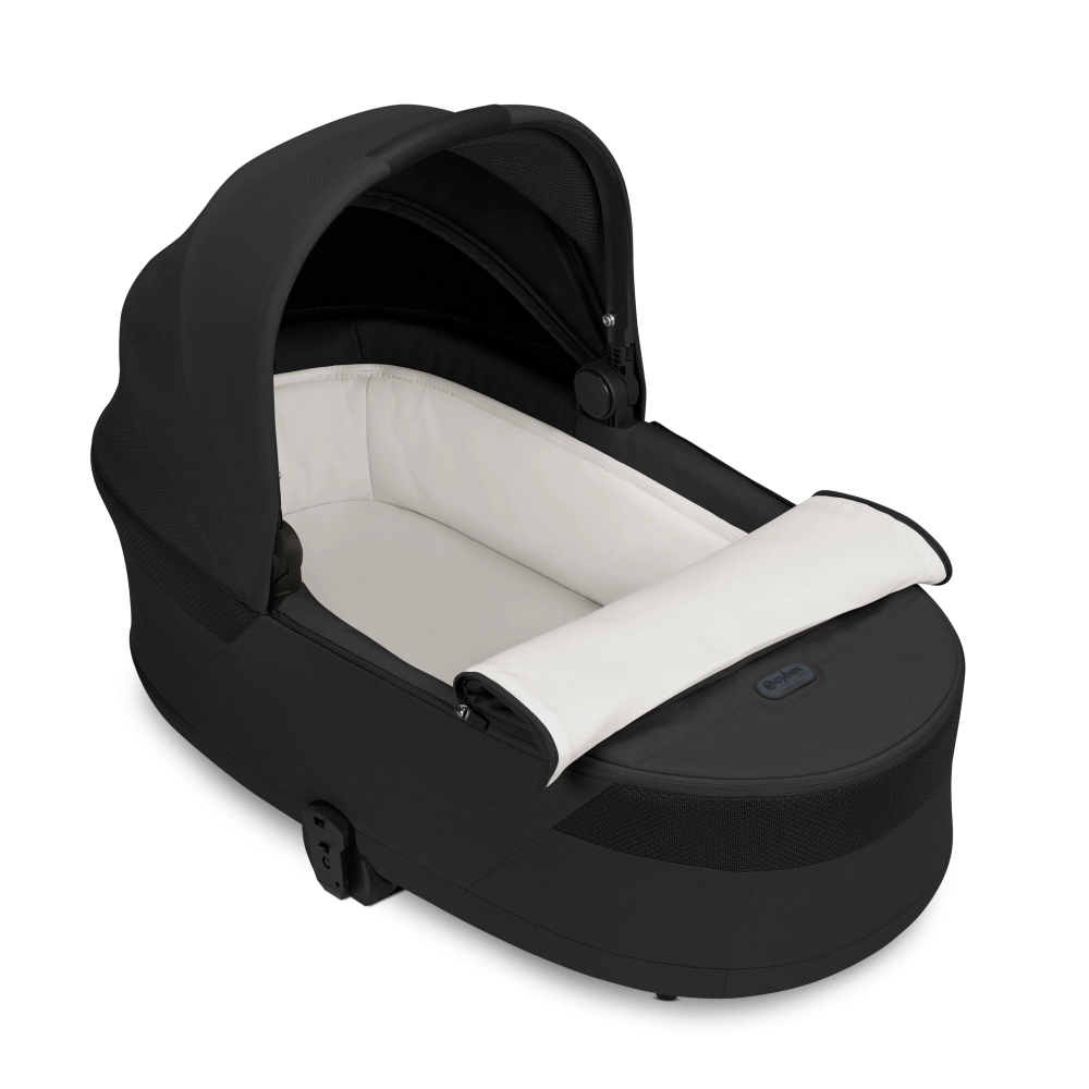 Pack Duo Balios S Lux 4 2026 + Nacelle Cot S Lux - CYBEX - Moon Black