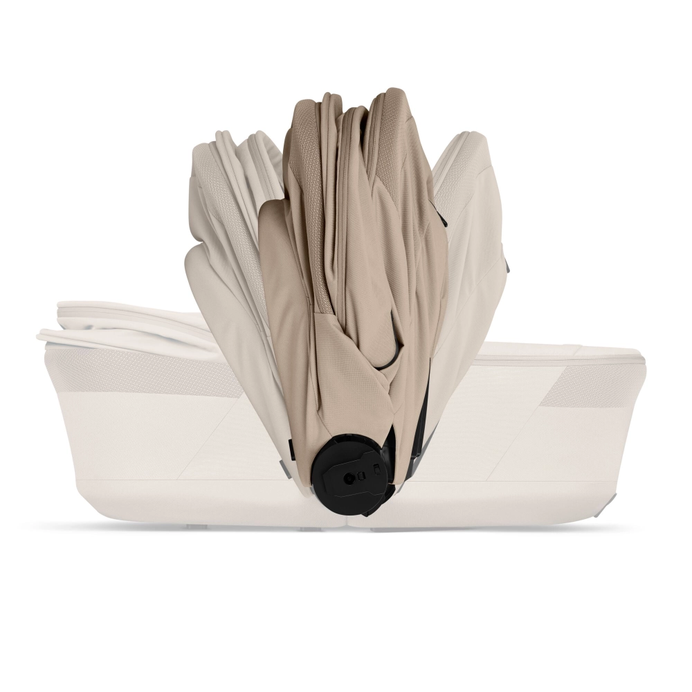Pack Duo Balios S Lux 4 - Modèle 2026 + Nacelle Pliable - CYBEX - Almond Beige