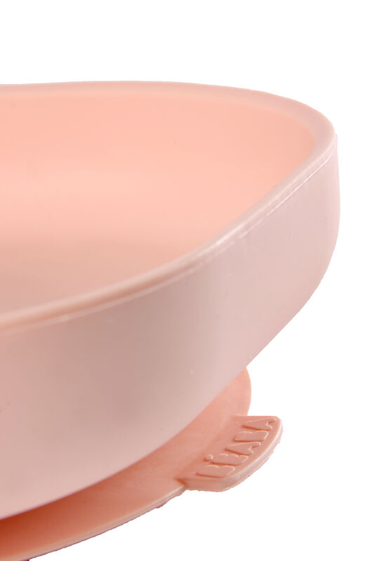 Assiette Ventouse Béaba - Light Pink