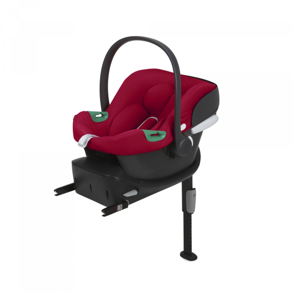 Car seat 0-13kg Cybex Aton B2 i-Size - Dynamic Red + Base One Isofix (2022)