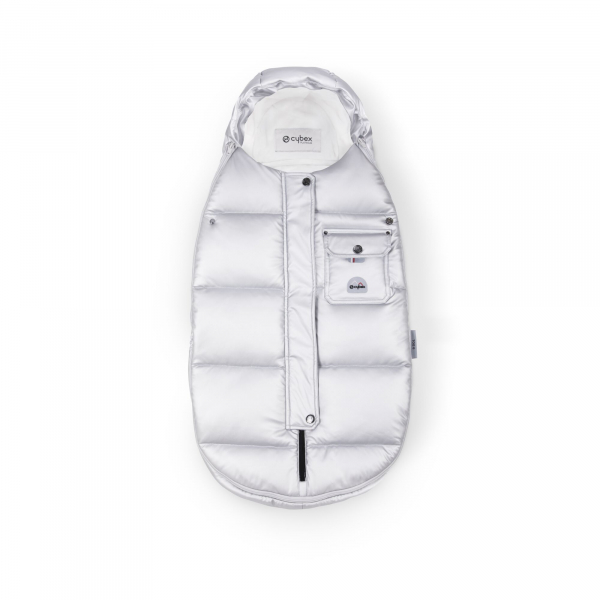 Cybex Winter Mini Footmuff - Arctic Silver (2022)