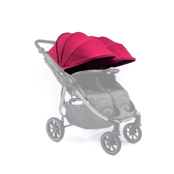 Canopy Stroller Baby Monsters Easy Twin 4 - Bordeaux