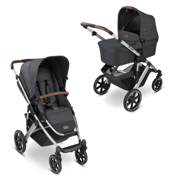 Poussette ABC Design Salsa 4 + Nacelle - Storm (2022)