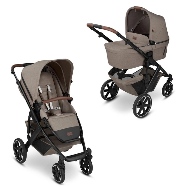 Poussette ABC Design Salsa 4 + Nacelle Fashion Edition - Nature (2022)