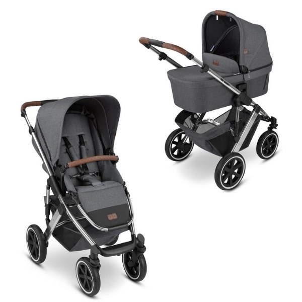 Poussette ABC Design Salsa 4 Air + Nacelle Diamond Edition - Asphalt (2023)