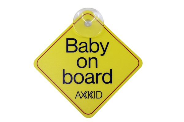 Panneau ventouse "Bébé à bord" Axkid