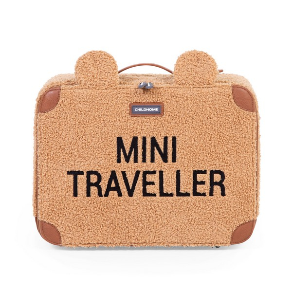 Valise Childhome Mini Traveller - Teddy Brun