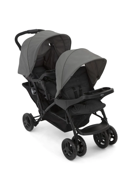 Poussette double Stadium Duo - Graco - TITANIUM