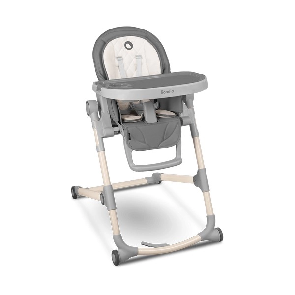 Lionelo Cora High Chair - Stone