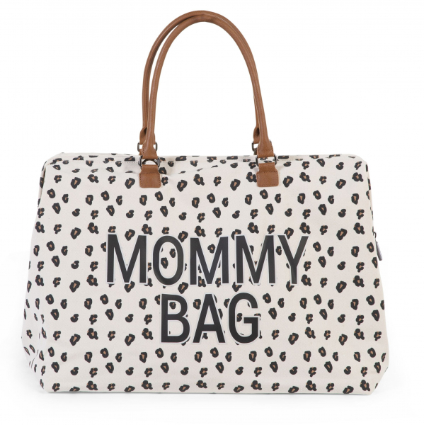 Sac à Langer Childhome Mommy Bag - Canvas Léopard