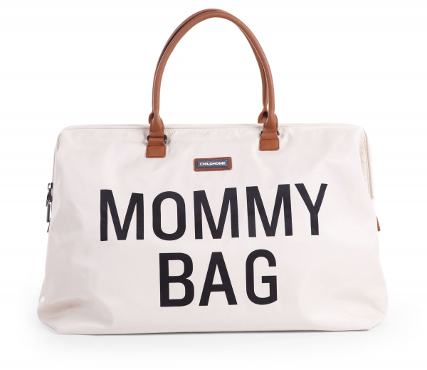 Sac à Langer Childhome Mommy Bag - Ecru/Noir