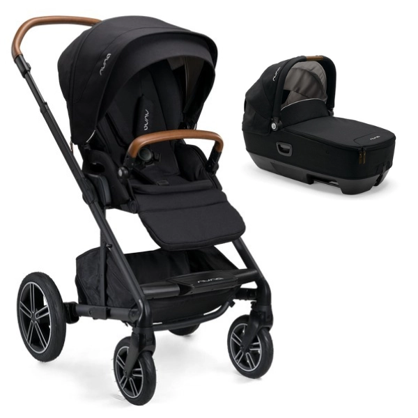 Poussette Nuna Mixx Next + Nacelle Cari Next - Caviar