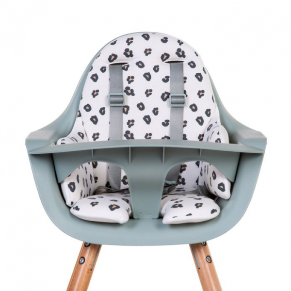 Childhome Evolu 2/Evolu One.80° Cushion - Leopard Jersey