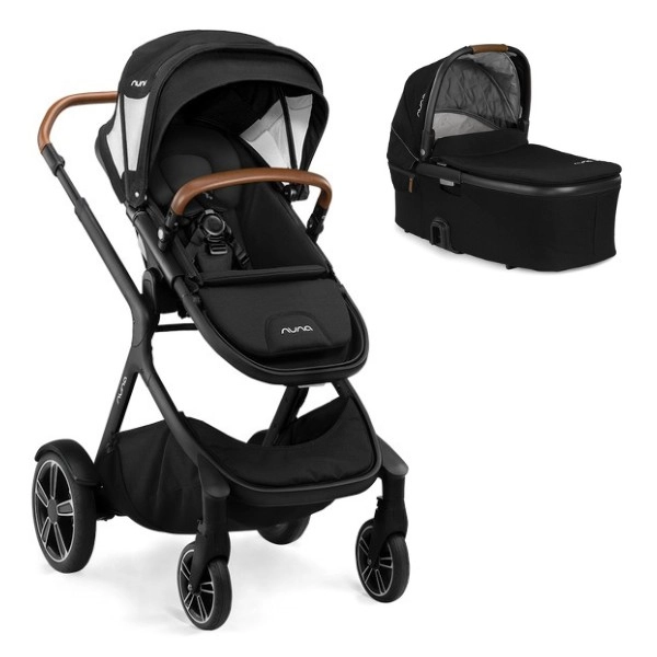Poussette Nuna Demi Grow + Nacelle - Caviar