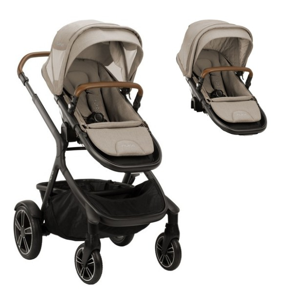 Nuna Demi Grow Stroller + Second Seat - Hazelwood