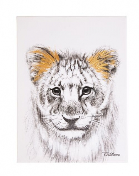 Tableau 30x40cm Childhome - Lion
