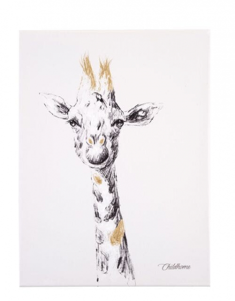 Tableau 30x40cm Childhome - Giraffe