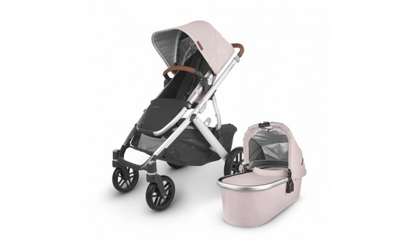 Poussette UPPAbaby Vista V2 + Nacelle - Alice Pink