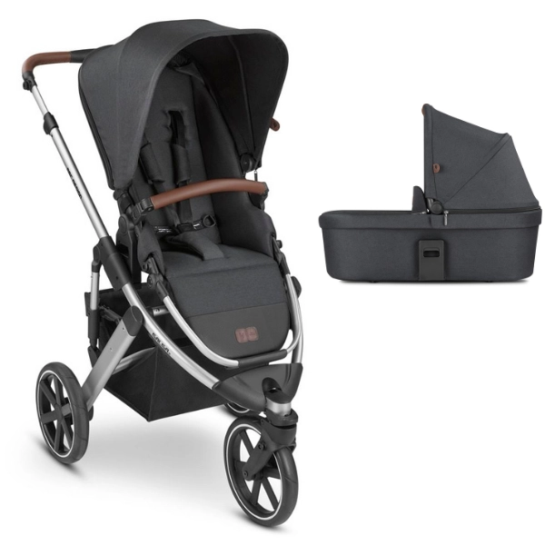 Poussette ABC Design Salsa 3 + Nacelle - Storm (2023)