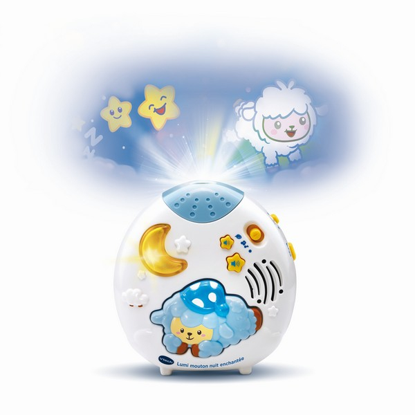 Veilleuse VTech Lumi Mouton Nuit Enchantée - Bleu