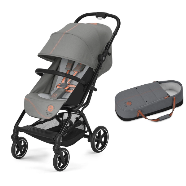 Poussette Cybex Eezy S PLUS 2 + Cocoon S - Lava Grey (2022)