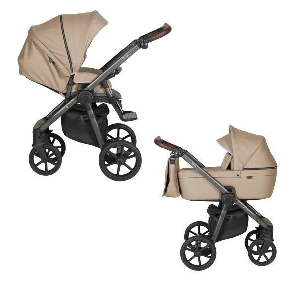 Poussette Quax Crooz + Nacelle Convertible - Stone