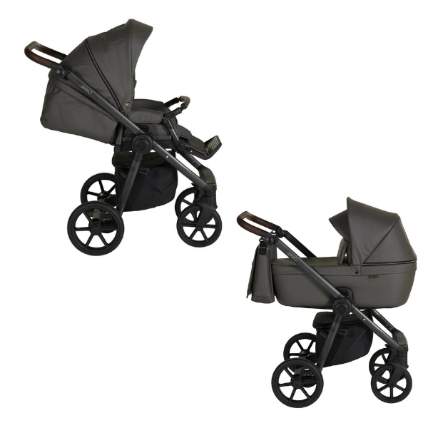 Poussette Quax Crooz + Nacelle Convertible - Taupe